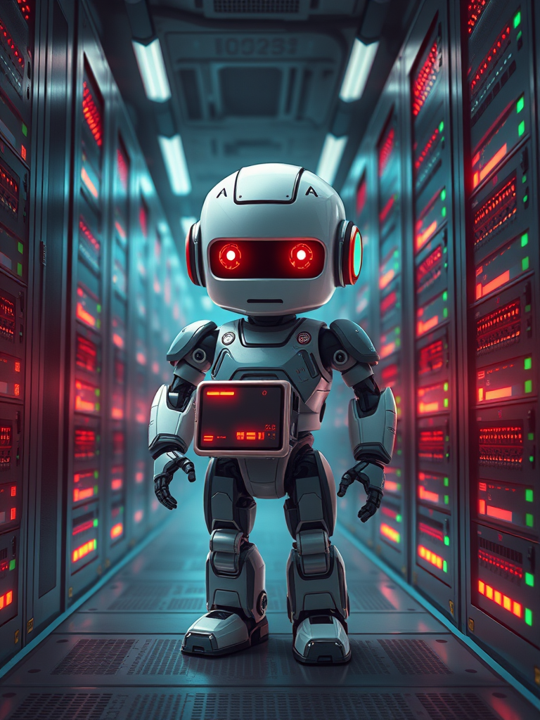 robot-among-data-centers-cute-robot-style
